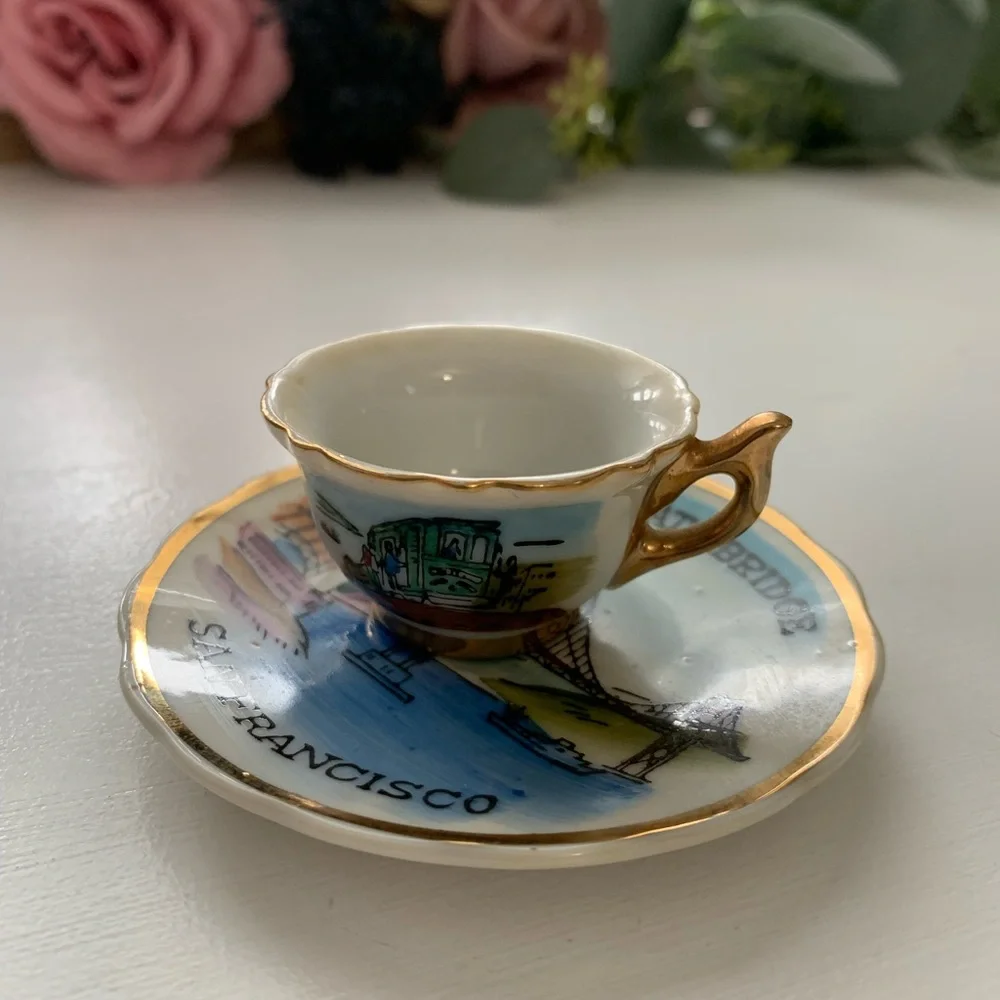 San Francisco Plate and Saucer